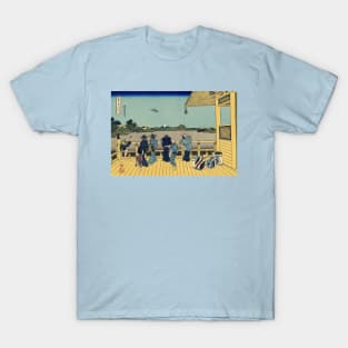 Mt. Fuji Hokusai UFO T-Shirt